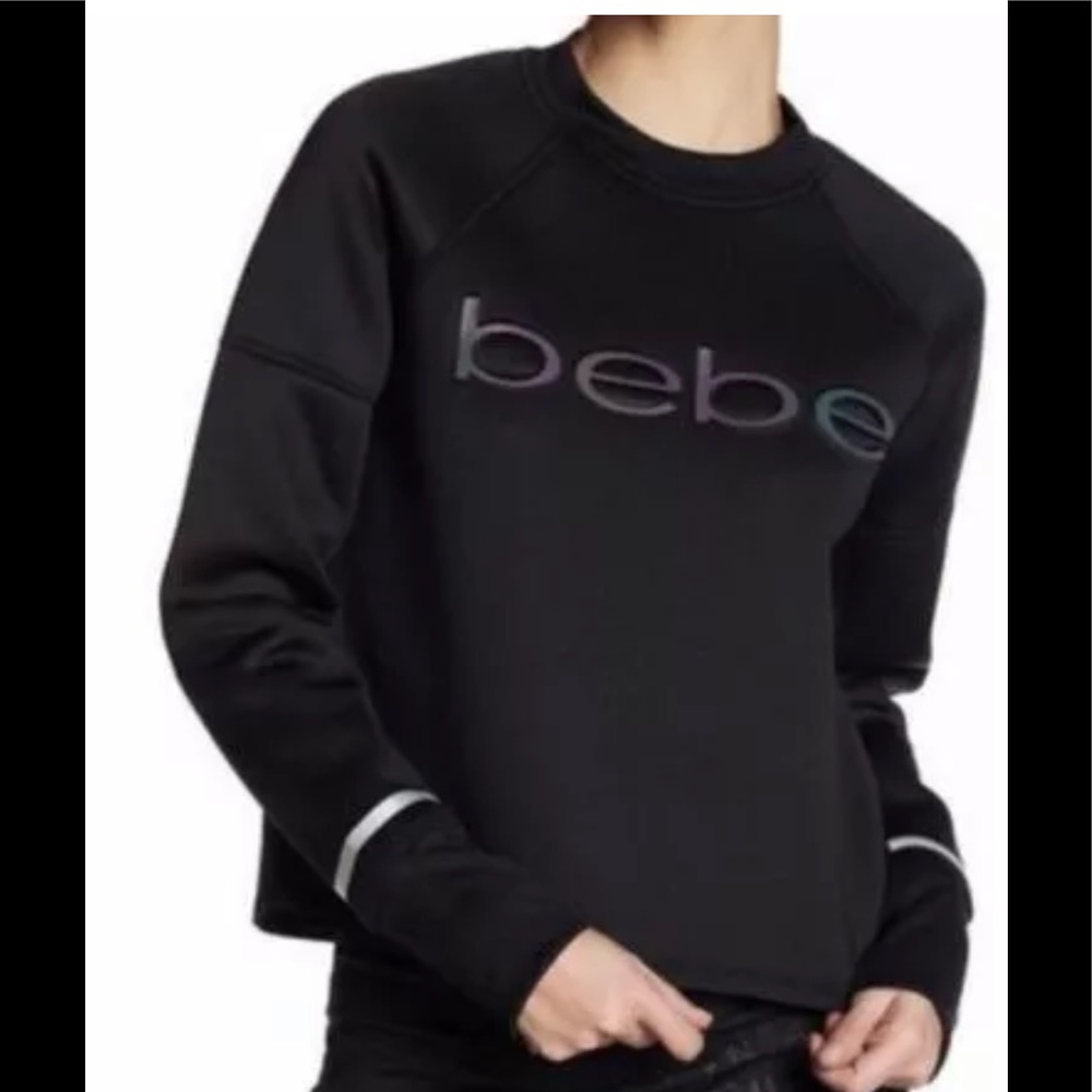 BEBE SPORT SCUBA PSYCHEDELIC 2X SWEATSHIRT